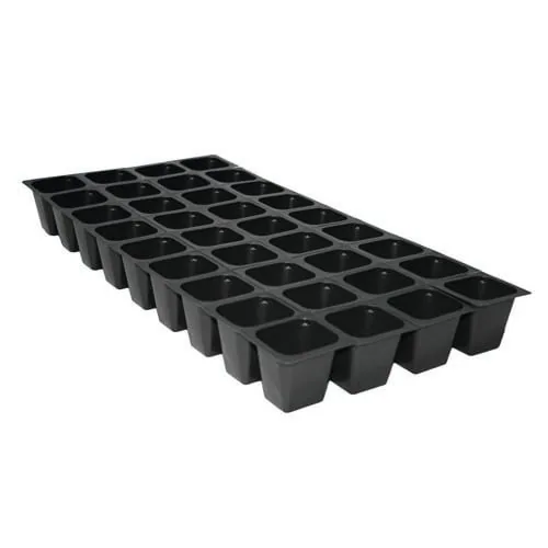 T. O. Plastics 3601 Standard Insert Black St-I-3601 (Case of 100)