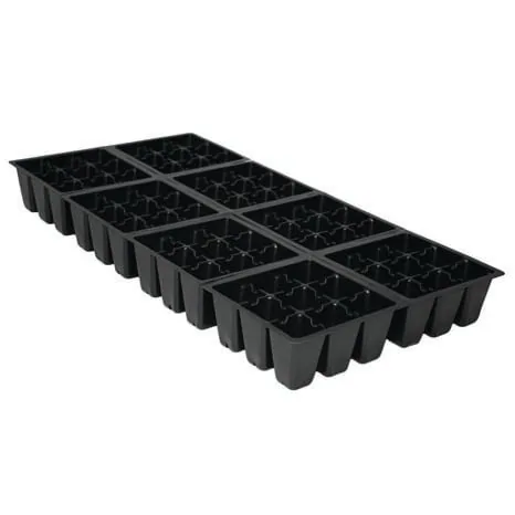 T. O. Plastics 809 Standard Insert Black St-I-0809 (Case of 100)
