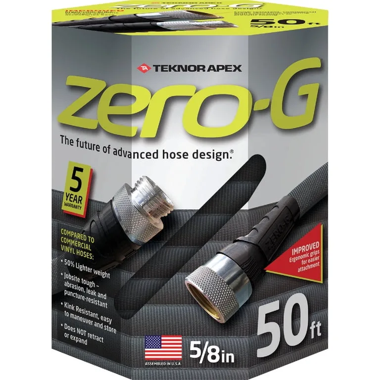 Teknor 1/2"x50' Hose Zero-G Porch & Patio - Image 2