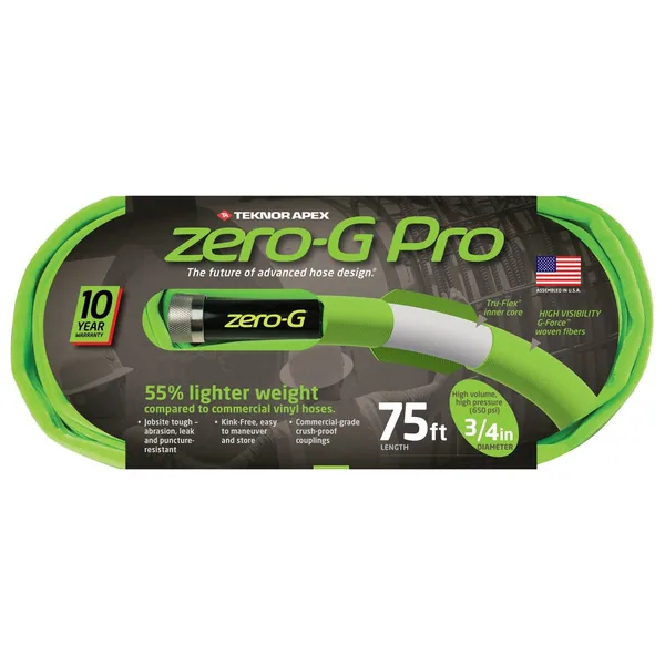 Teknor 3/4"X75' Zero G Pro Advanced Hose