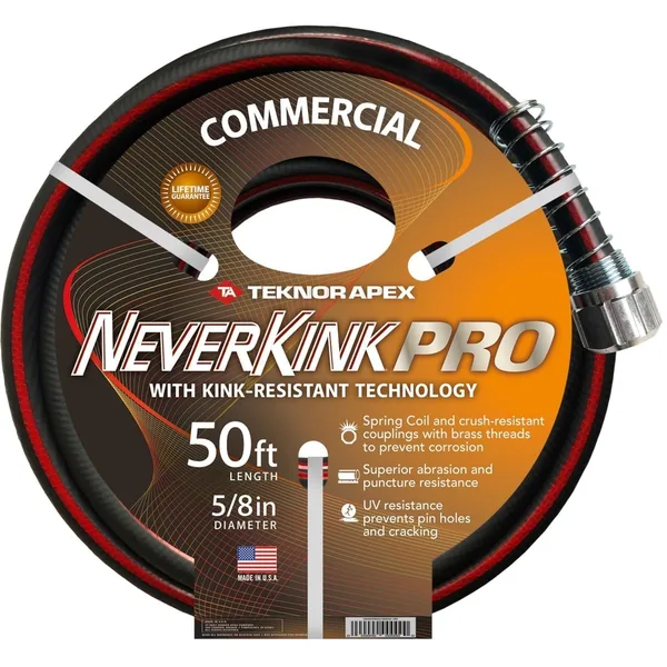 Teknor 5/8"x50' Hose Neverkink Pro Commercial
