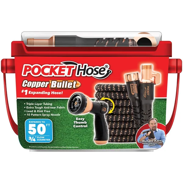 Telebrands Pocket Hose Copper Bullet