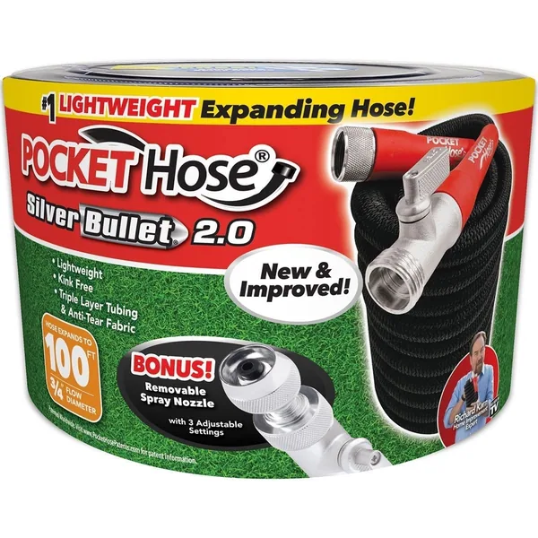 Telebrands Pocket Hose Silver Bullet 2.0