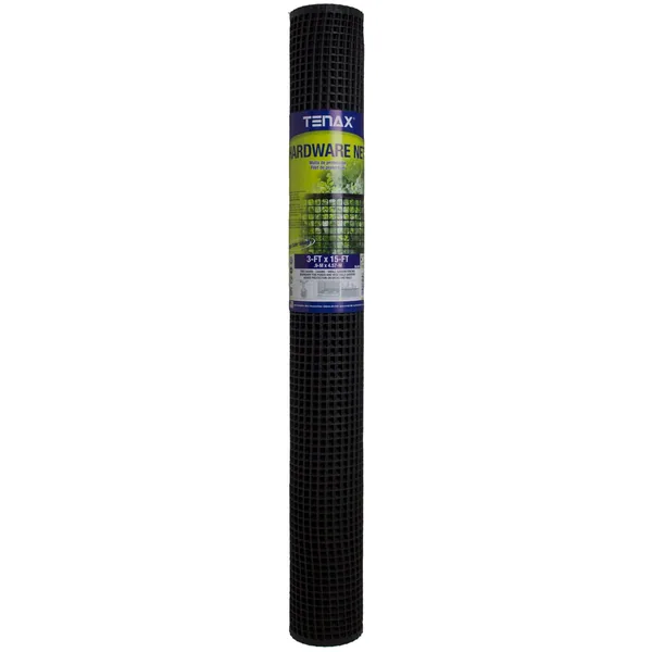Tenax x15' Hardware Net Black