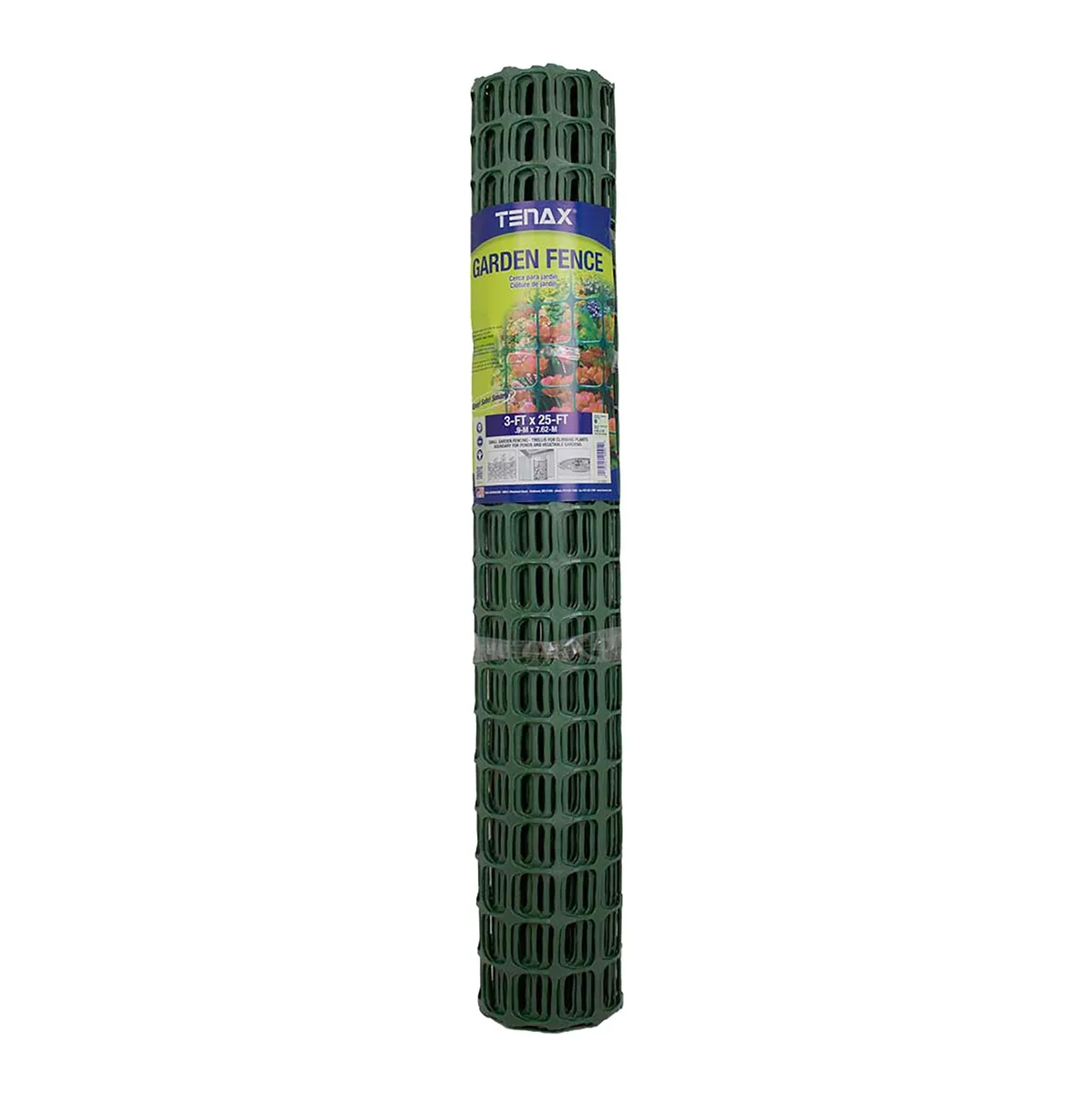 Tenax x25' Garden Fence Green x2" Mesh - Image 2