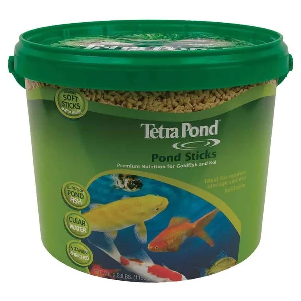 Tetra 2.65 lbs 10L Pond Sticks Floating Fish Food - Image 2