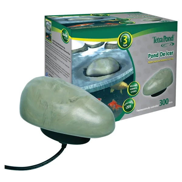 Tetra Pond DeIcer 300Watt Simulated Rock Heater