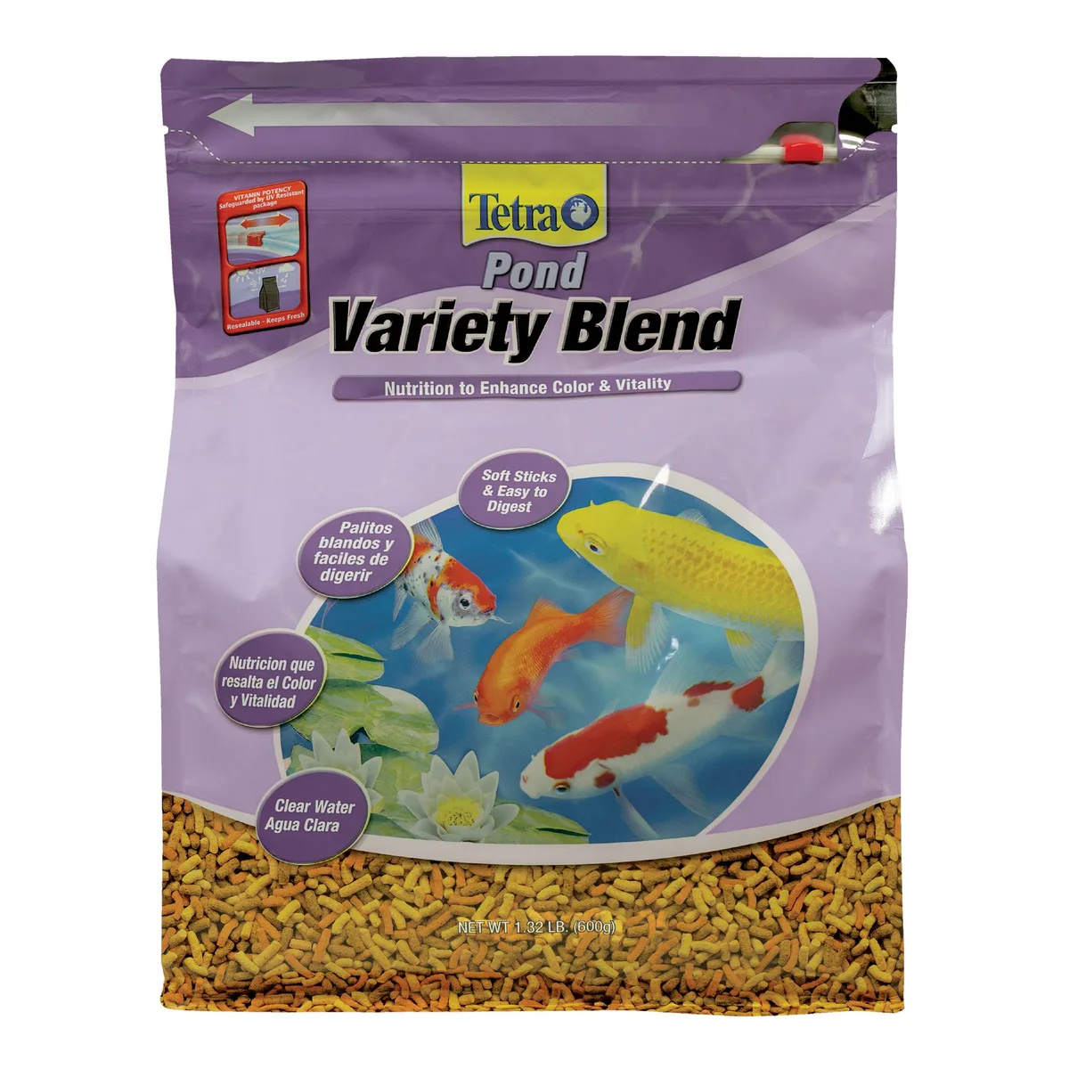 Tetra Pond Variety Fish Food Sticks 1.32 lbs Size - Image 2