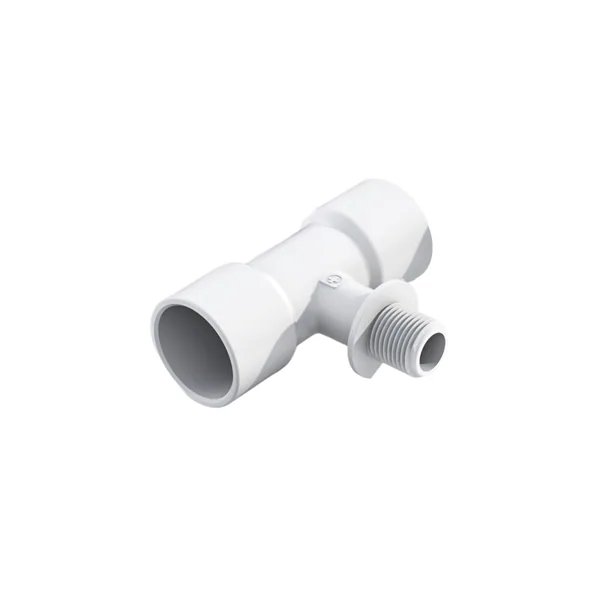 1/2" MPT - 1" PVC Slip Tee