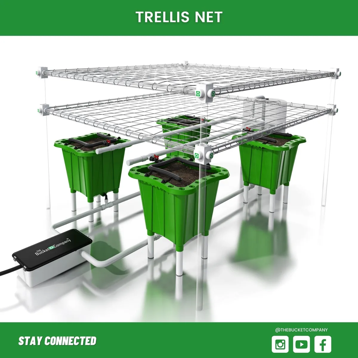 10 Gallon Trellis Growers Kit - Image 2