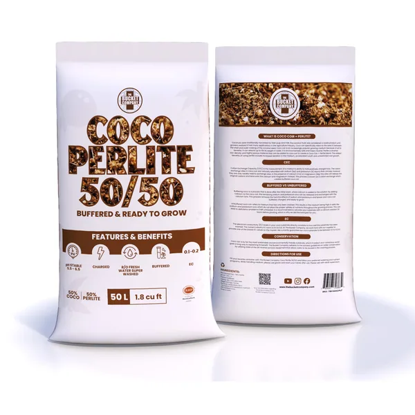 50/50 Coco Coir + Perlite Blend Loosefill | 50L Bags
