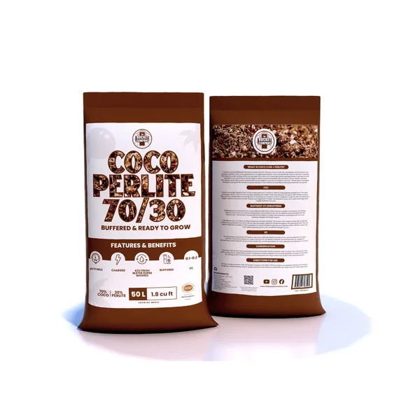70% Coco Coir 30% Perlite Loosefill | 50L Bags