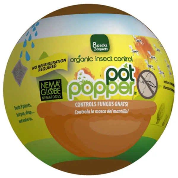 The Environmental Factor Enviro Pot Popper Organic Gnat Control