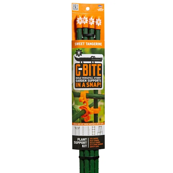 Thriving D 5' Plant Support Kit Tangerine