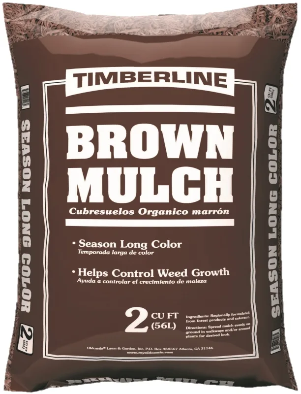 Timberline 2cf Brown Mulch - Image 2