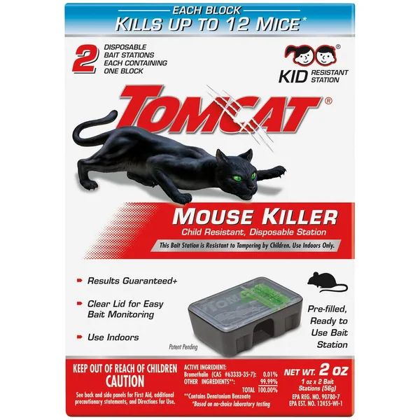 Tomcat Tier3 Disposable Mouse Bait Station