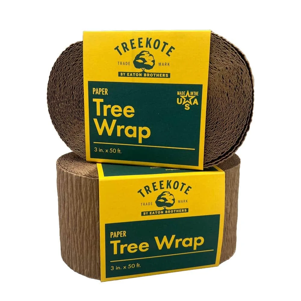 Treekote 3"x50' Coated Crepe Paper Tree Wrap - Image 2