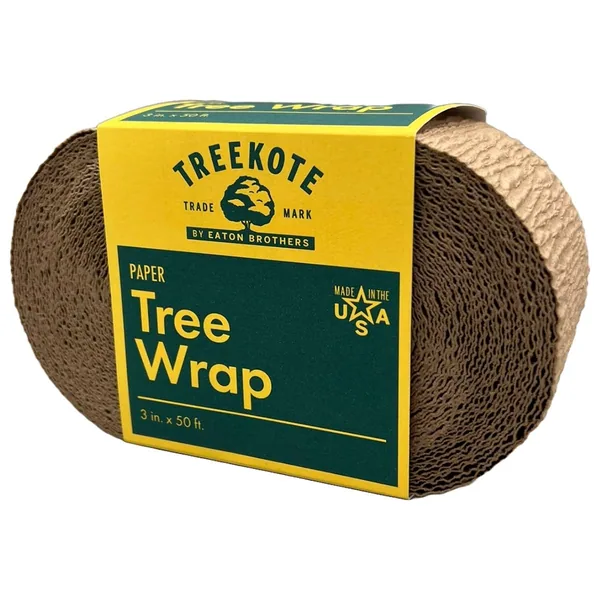 Treekote 3"x50' Coated Crepe Paper Tree Wrap