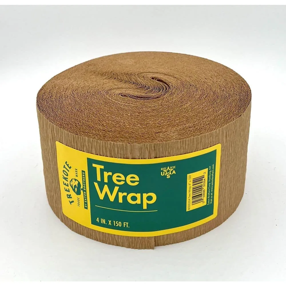 Treekote 4"x150' Coated Crepe Paper Tree Wrap - Image 2