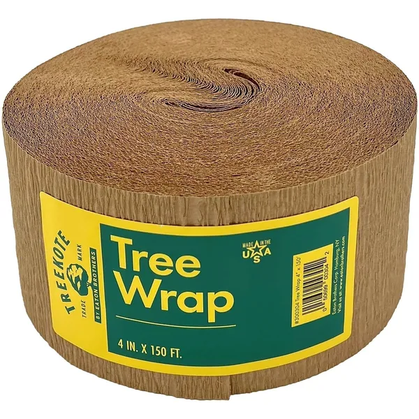 Treekote 4"x150' Coated Crepe Paper Tree Wrap