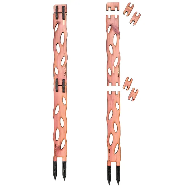 Treleaf 1" Zella Regular Kit Cedar Modular Collection