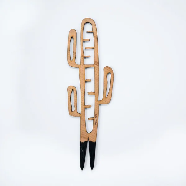 Treleaf 12" Cactrella Regular Staked Cherry Finish Classic Collection