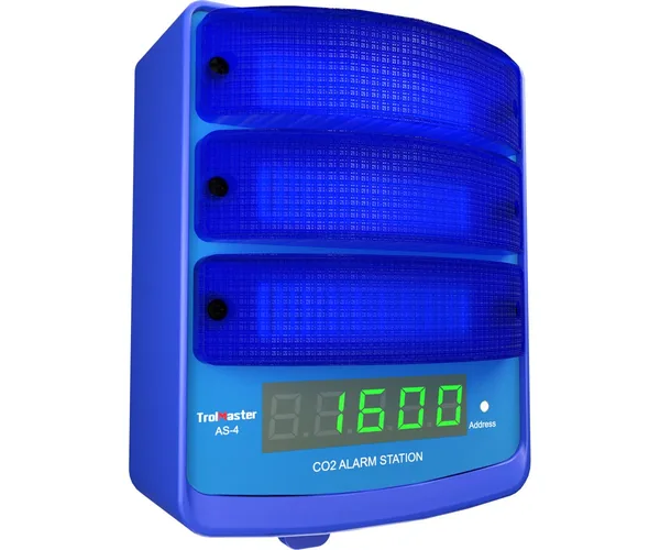 TrolMaster CO2 Alarm Station, Blue Light (AS-4)