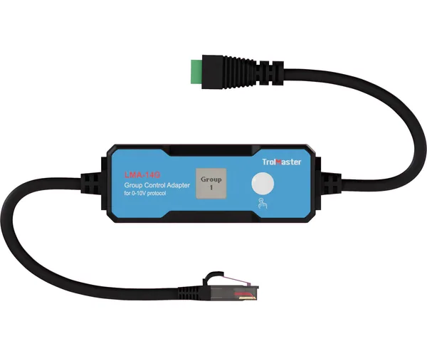 TrolMaster Group Control Lighting Adapter, for 0-10V protocol (LMA-14G)