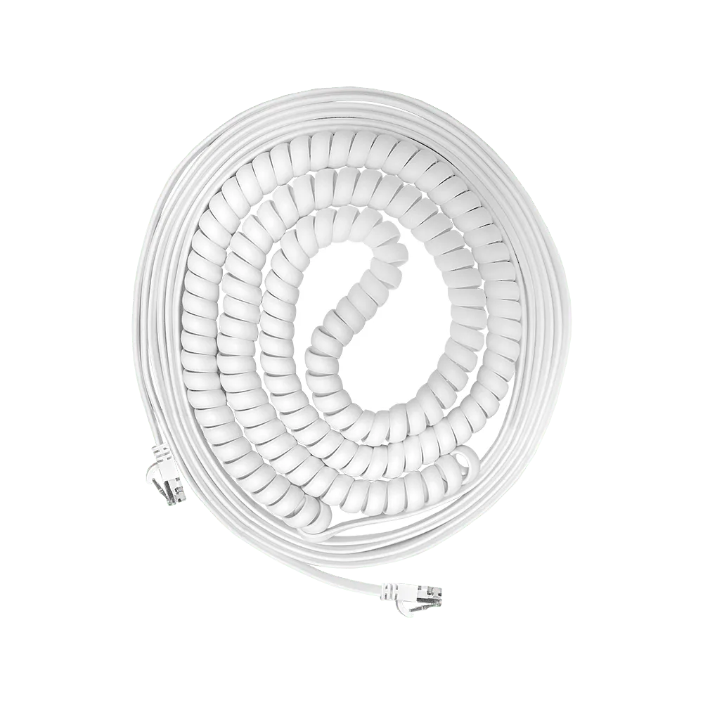 TrolMaster RJ12 25' Coiled Communication Cable (ECS-10) - Image 2