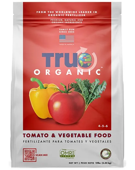 True Organic 12 lbs Tomato & Vegetable Food