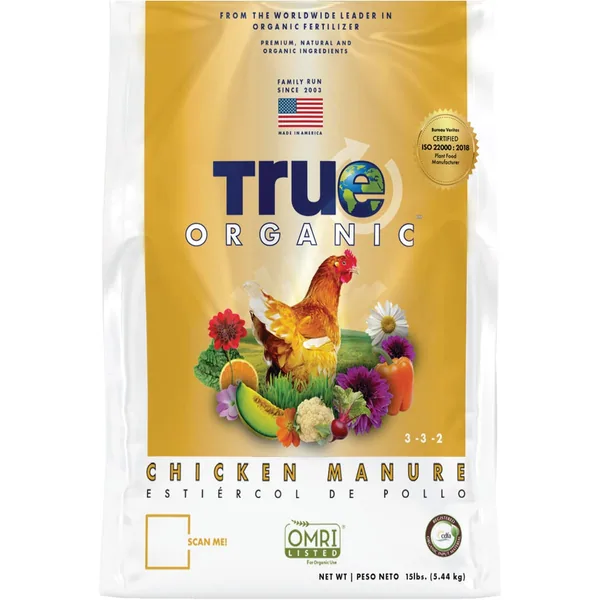 True Organic 15 lbs Chicken Manure