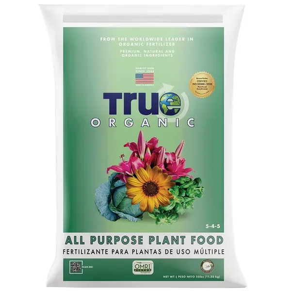 True Organic 25 lbs All Purpose Plant Food - Image 2