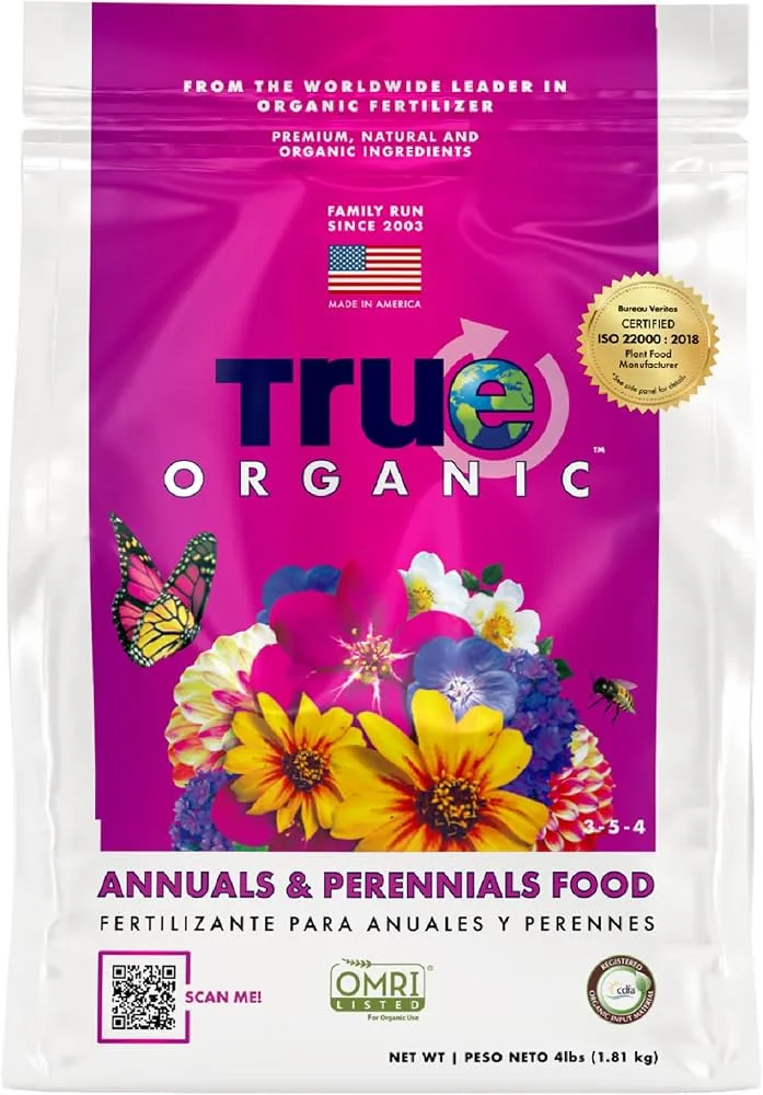 True Organic 4 lbs Annuals & Perennials Food - Image 2