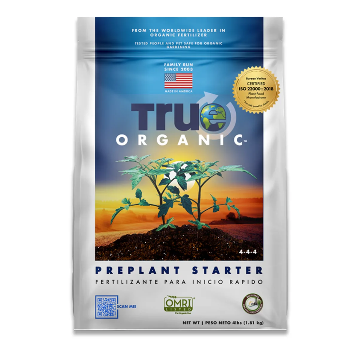 True Organic 4 lbs Pre Plant Food - Image 2