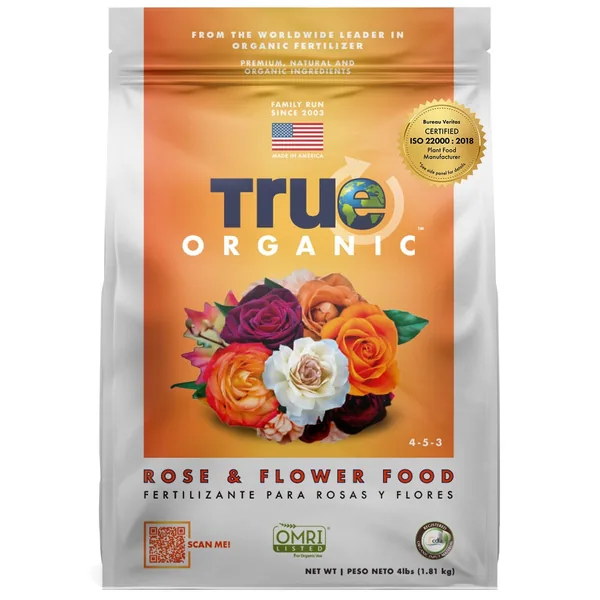True Organic 4 lbs Rose & Flower Food