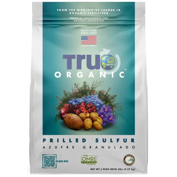 True Organic 5 lbs Prilled Sulfur