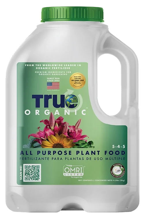 True Organic 8 lbs All Purpose Plant Food - Image 2