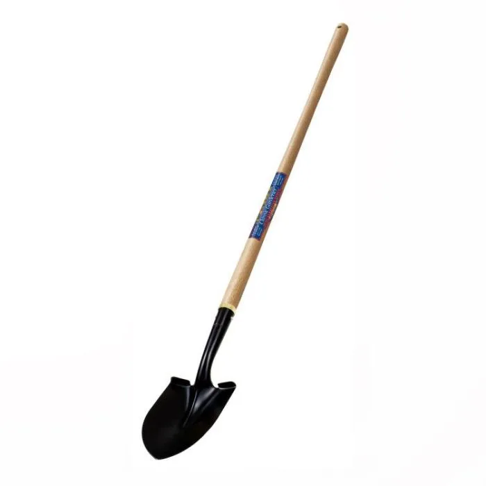 Truper 45" Classic Round Point Shovel - Image 2