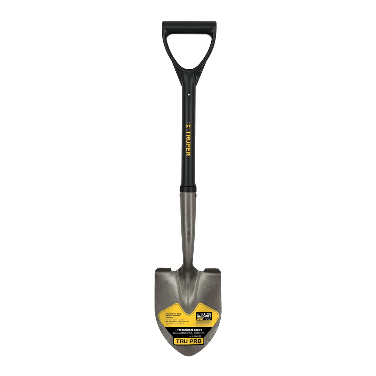 Truper Trunk Buddy Round Point D Handle Shovel - Image 2