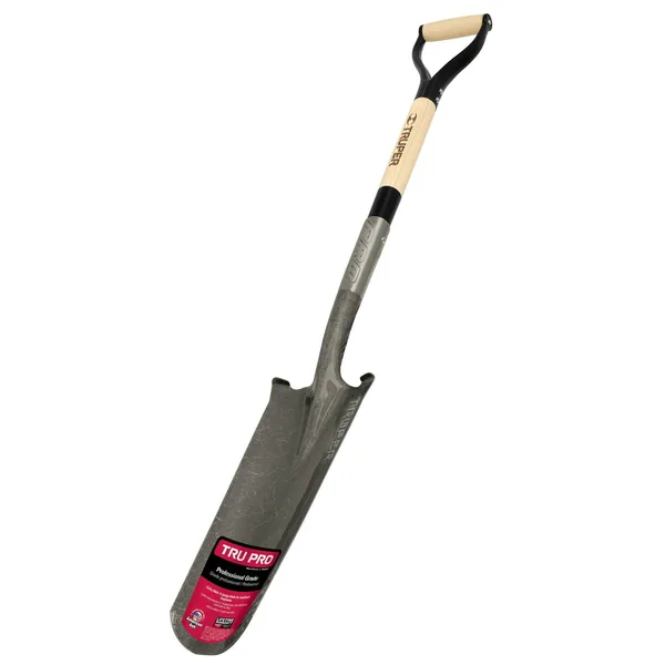 Truper Trupro 16" D Handle Drain Spade