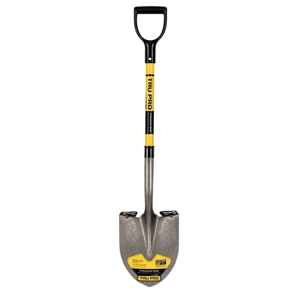 Truper Trupro Round Point Shovel D Handle Fiberglass - Image 2