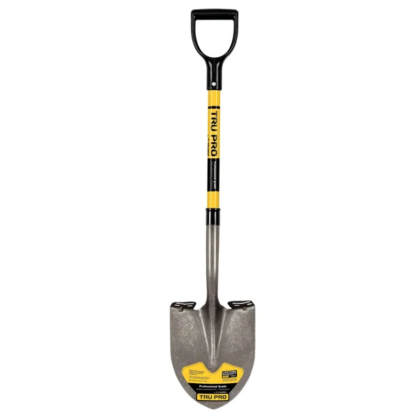 Truper Trupro Round Point Shovel D Handle Fiberglass