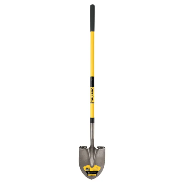 Truper Trupro Round Point Shovel Long Handle Fiberglass
