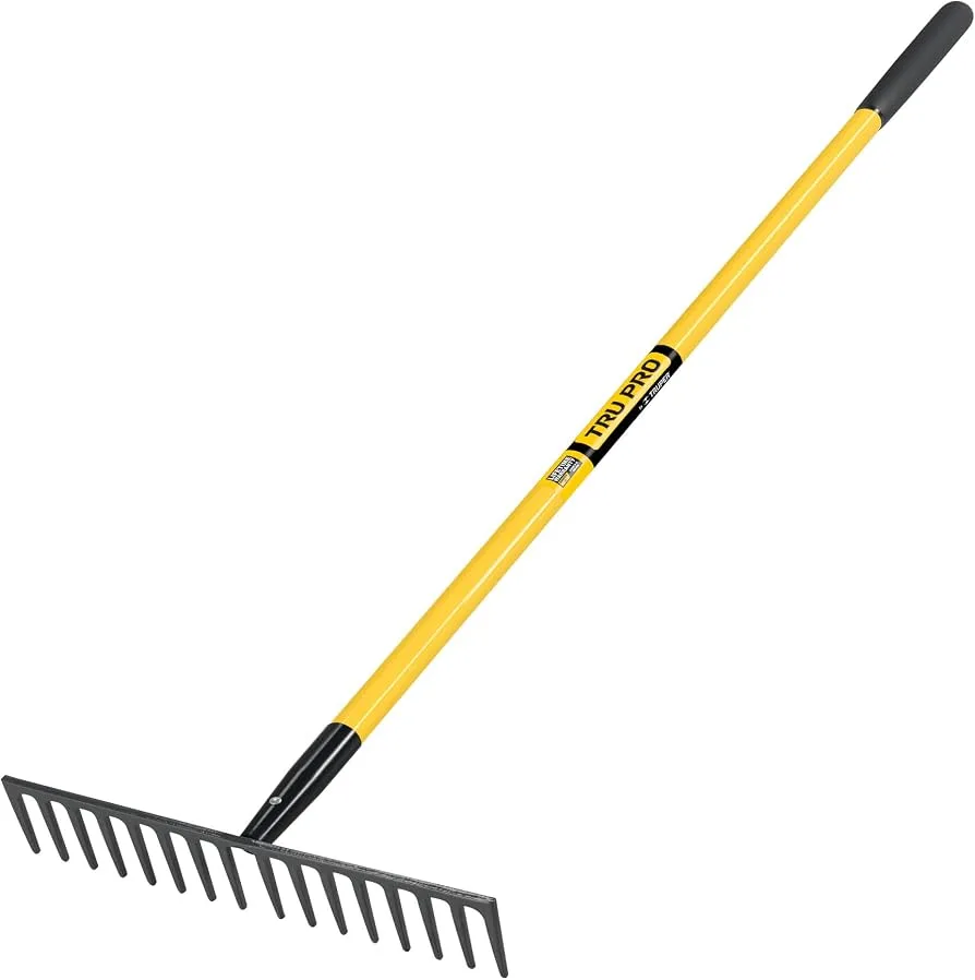 Truper Trutouch Bow Rake 16 Tine Cushion Grip - Image 2