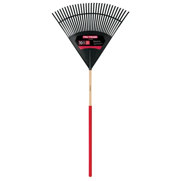 Truper Trutough 30" Poly Rake Cushion Grip Handle - Image 2