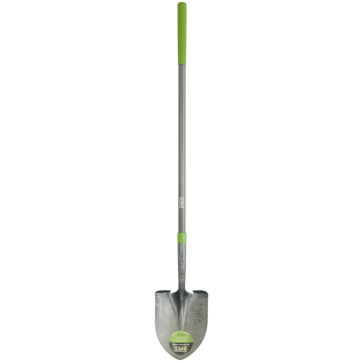 Truper Trutough Round Point Shovel Long Handle Cushion Grp - Image 2