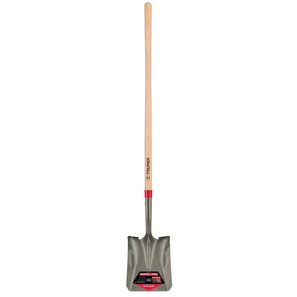 Truper Trutough Square Point Shovel Long Handle