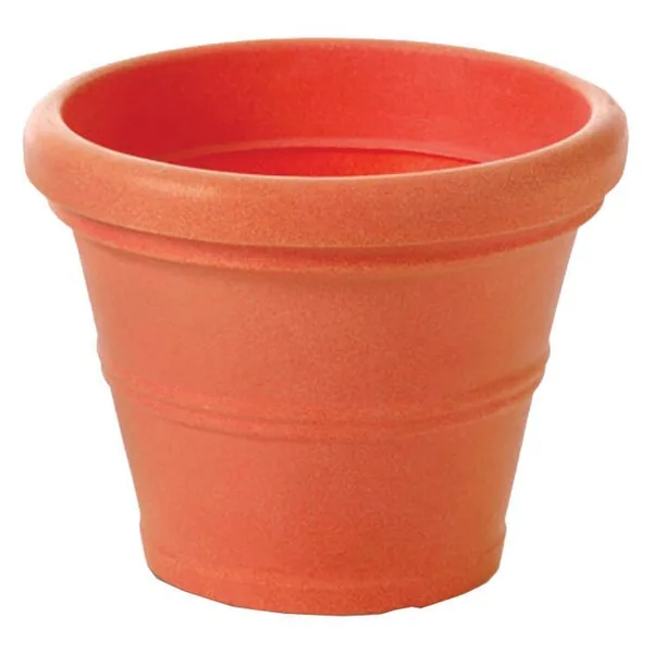 Tusco 24.5" Rolled Rim Planter Terra Cotta
