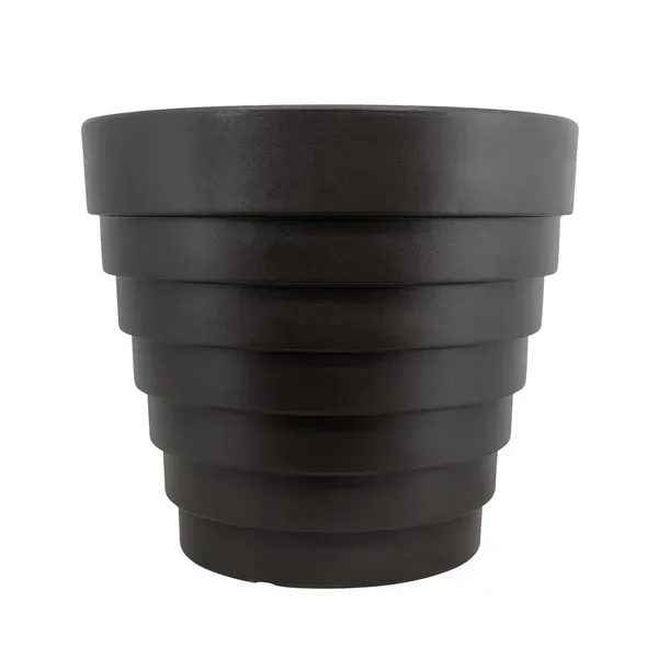 Tusco 24" Variegated Planter Espresso - Image 2