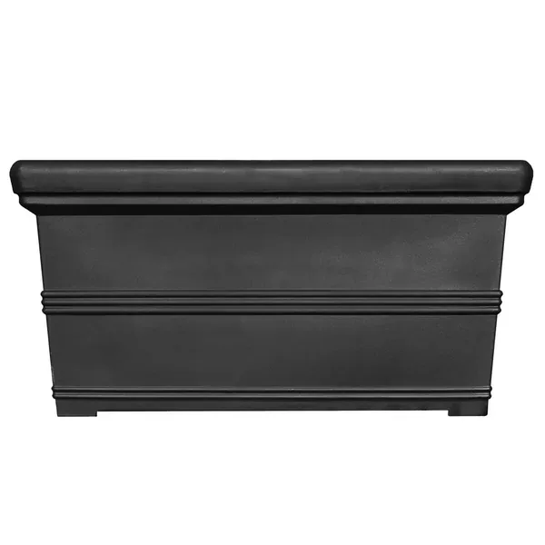 Tusco 48" Rectangle Planter Black - Image 2